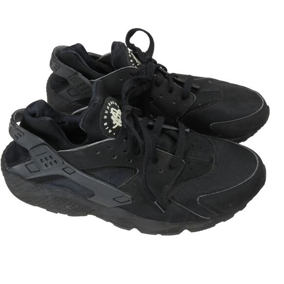 Nike IR HUARACHE RUN QS 'NYC' Triple Black Men's Sneakers 10.5 - Picture 3 of 10